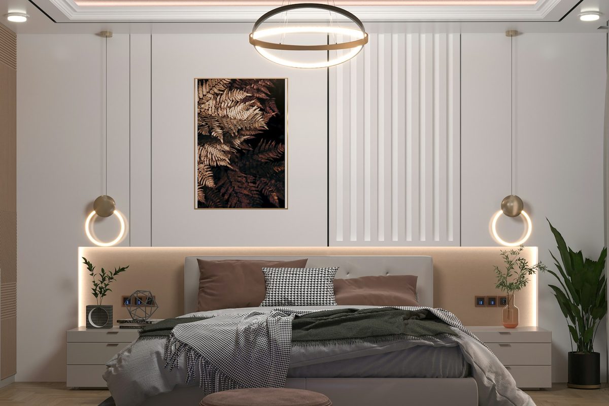 Dormitorio principal reformado — diseño minimalista